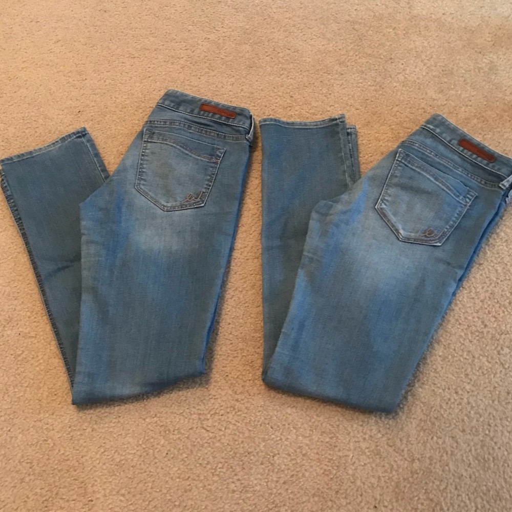 Express Stella Low Rise Skinny Jeans